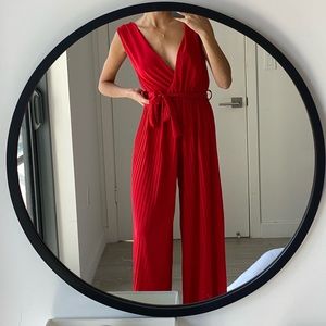 Vintage red jumpsuit